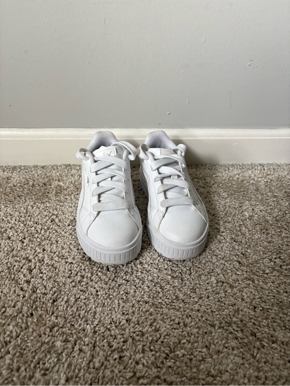 Puma Sneaker Low White Toddler Girls